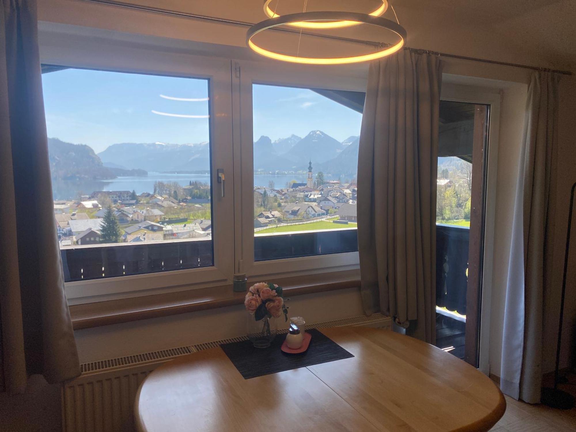 Ferienwohnung Diwoky Sankt Gilgen Exterior foto
